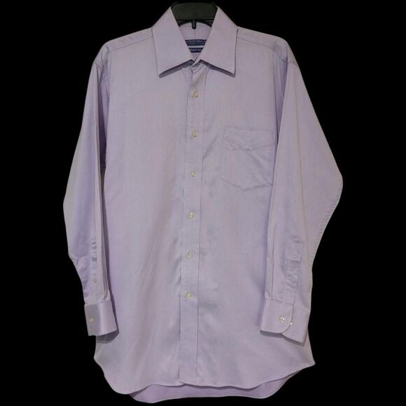 forsyth of canada Other - Forsyth of Canada Lavender Long Slv Button Dress Shirt Size 16 32/33